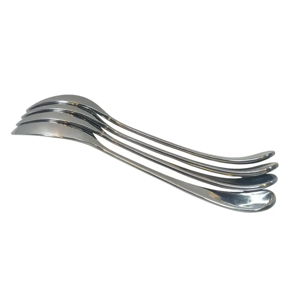 Dansk TORUN Place Soup Spoons 18/8 Stainless Flatware Vivianna Set of 4